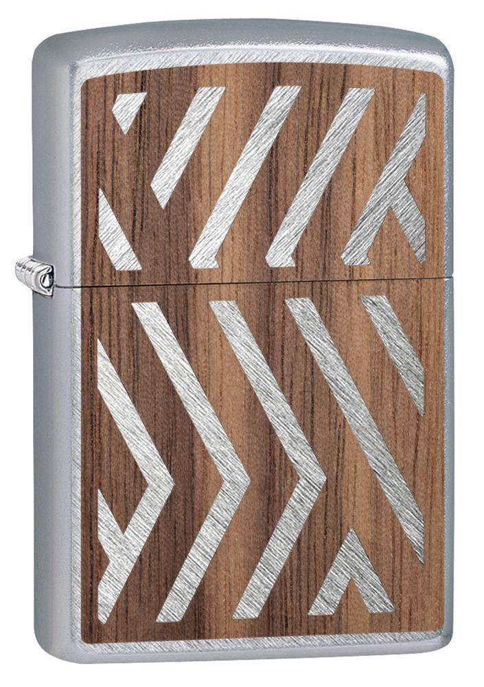 Zippo WoodChuck USA Herringbone Sweep Pocket Lighter Zippo